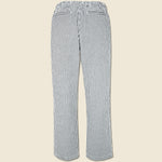 Hemp Stripe Easy Chino - Natural/Navy - Save Khaki - STAG Provisions - Pants - Twill