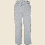 Hemp Stripe Easy Chino - Natural/Navy - Save Khaki - STAG Provisions - Pants - Twill