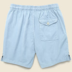 6.5" Twill Easy Shorts - Beach Blue - Save Khaki - STAG Provisions - Shorts - Lounge