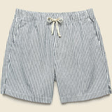 6" Hemp Stripe Easy Shorts - Natural/Navy - Save Khaki - STAG Provisions - Shorts - Lounge