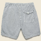 6" Hemp Stripe Easy Shorts - Natural/Navy - Save Khaki - STAG Provisions - Shorts - Lounge