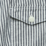 6" Hemp Stripe Easy Shorts - Natural/Navy - Save Khaki - STAG Provisions - Shorts - Lounge