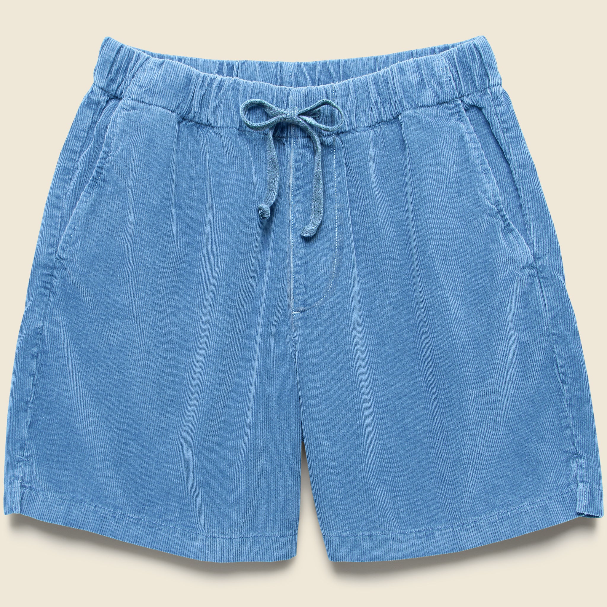 6" Corduroy Easy Shorts - Ocean