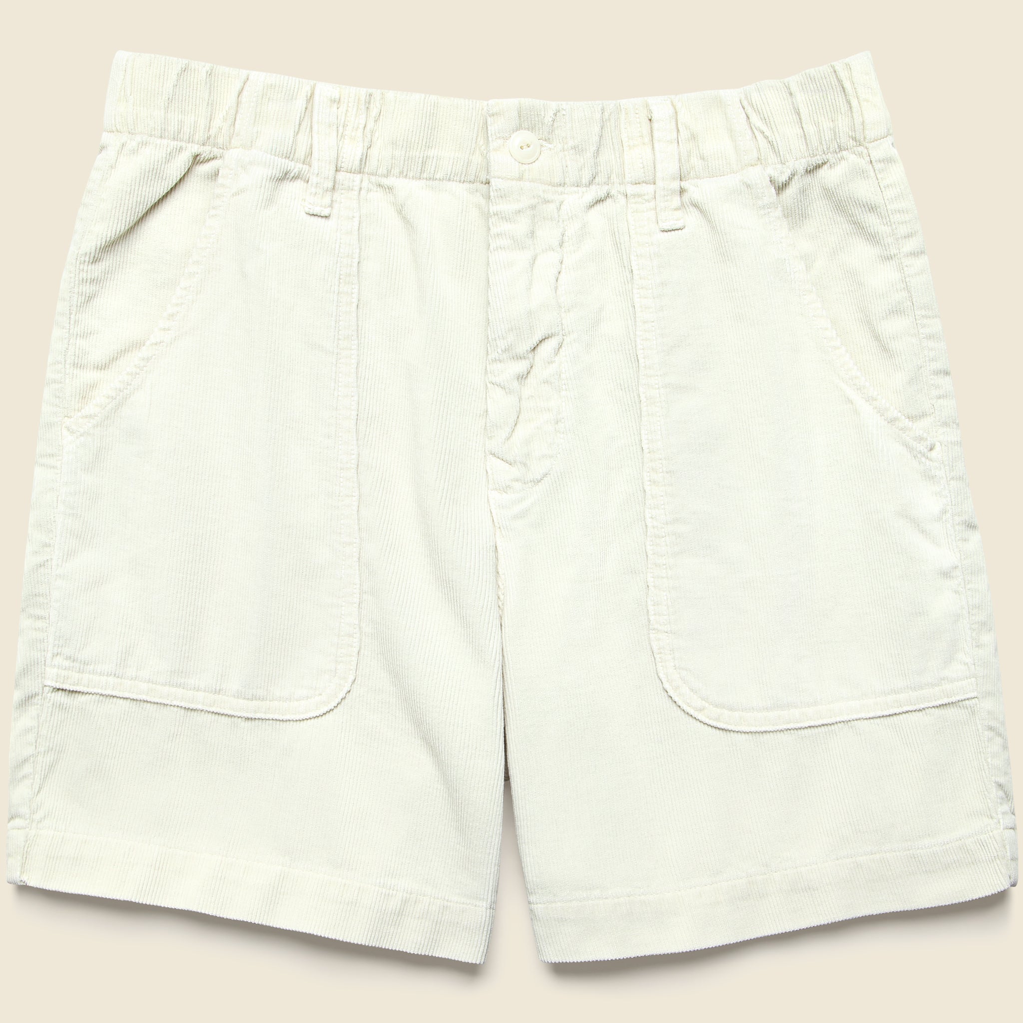 6" Corduroy Sport Short - Salt - Save Khaki - STAG Provisions - Shorts - Solid