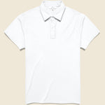 Supima Jersey Polo - White - Save Khaki - STAG Provisions - Tops - S/S Knit