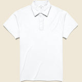 Supima Jersey Polo - White - Save Khaki - STAG Provisions - Tops - S/S Knit
