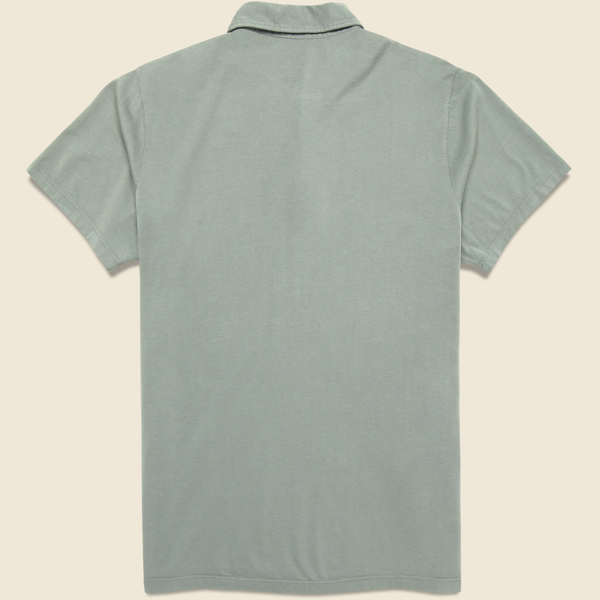 
                          Supima Jersey Polo - Rye Grass - Save Khaki - STAG Provisions - Tops - S/S Knit
                        