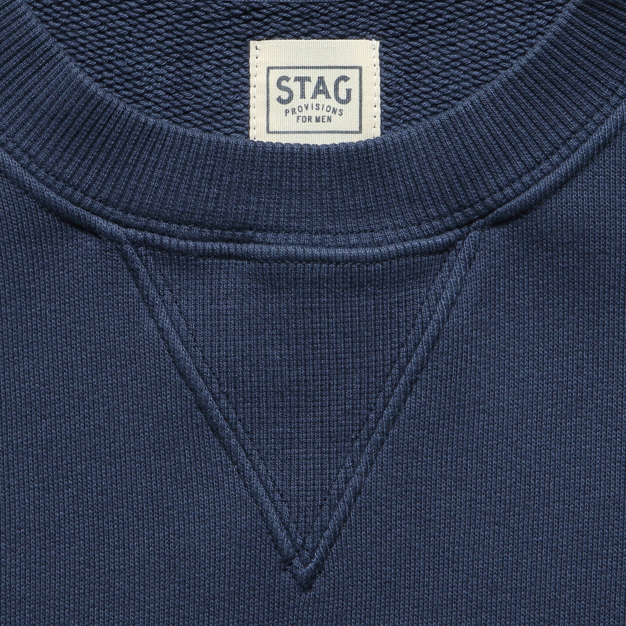 
                          The Field Crew - Washed Navy - STAG - STAG Provisions - Tops - Fleece / Sweatshirt
                        