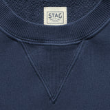 The Field Crew - Washed Navy - STAG - STAG Provisions - Tops - Fleece / Sweatshirt