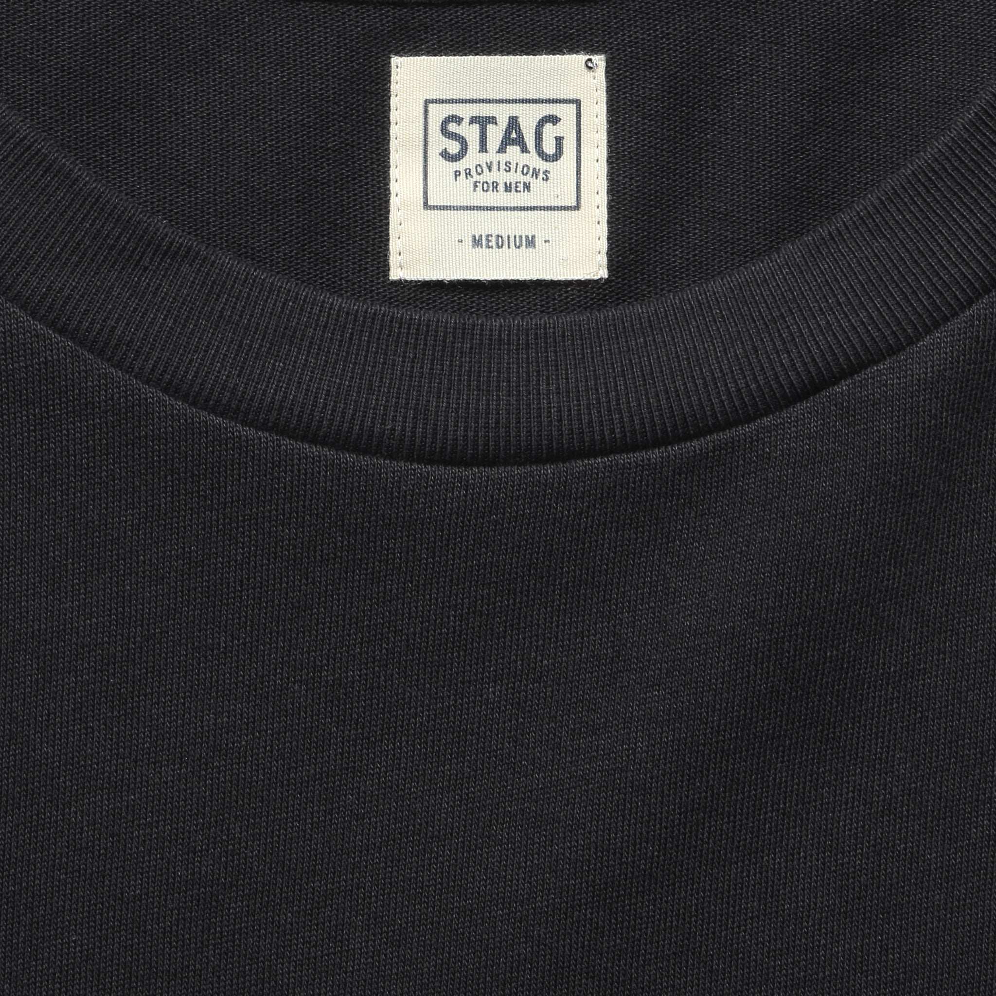 
                          The Old School Tee - Black - STAG - STAG Provisions - Tops - S/S Tee
                        