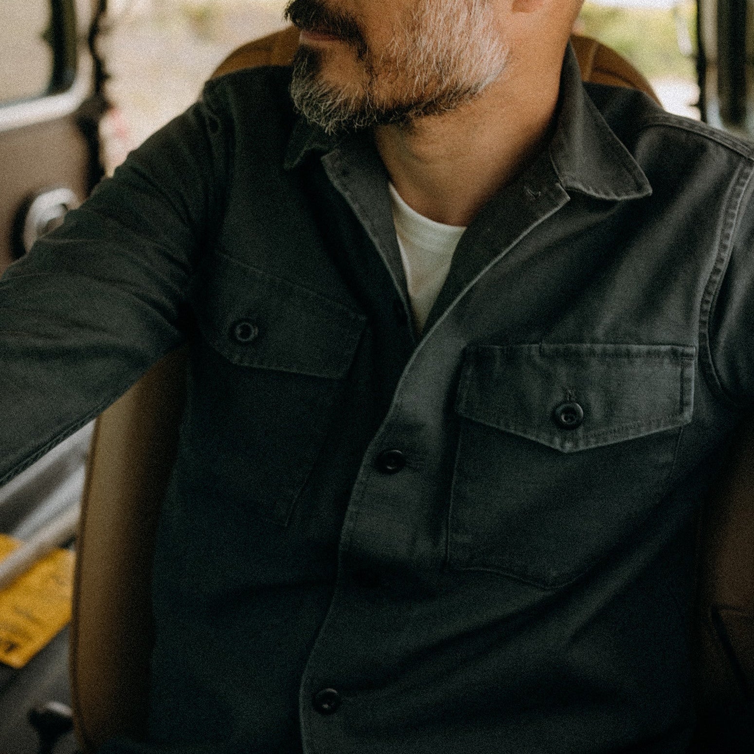 
                          Surplus Shirt - Faded Black Sateen - Taylor Stitch - STAG Provisions - Tops - L/S Woven - Solid
                        