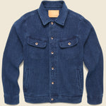 Long Haul Jacket - Indigo Waffle - Taylor Stitch - STAG Provisions - Outerwear - Coat / Jacket