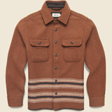 Ranger Blanket Stripe Shirt Jacket - Tarnished Copper - Taylor Stitch - STAG Provisions - Outerwear - Shirt Jacket