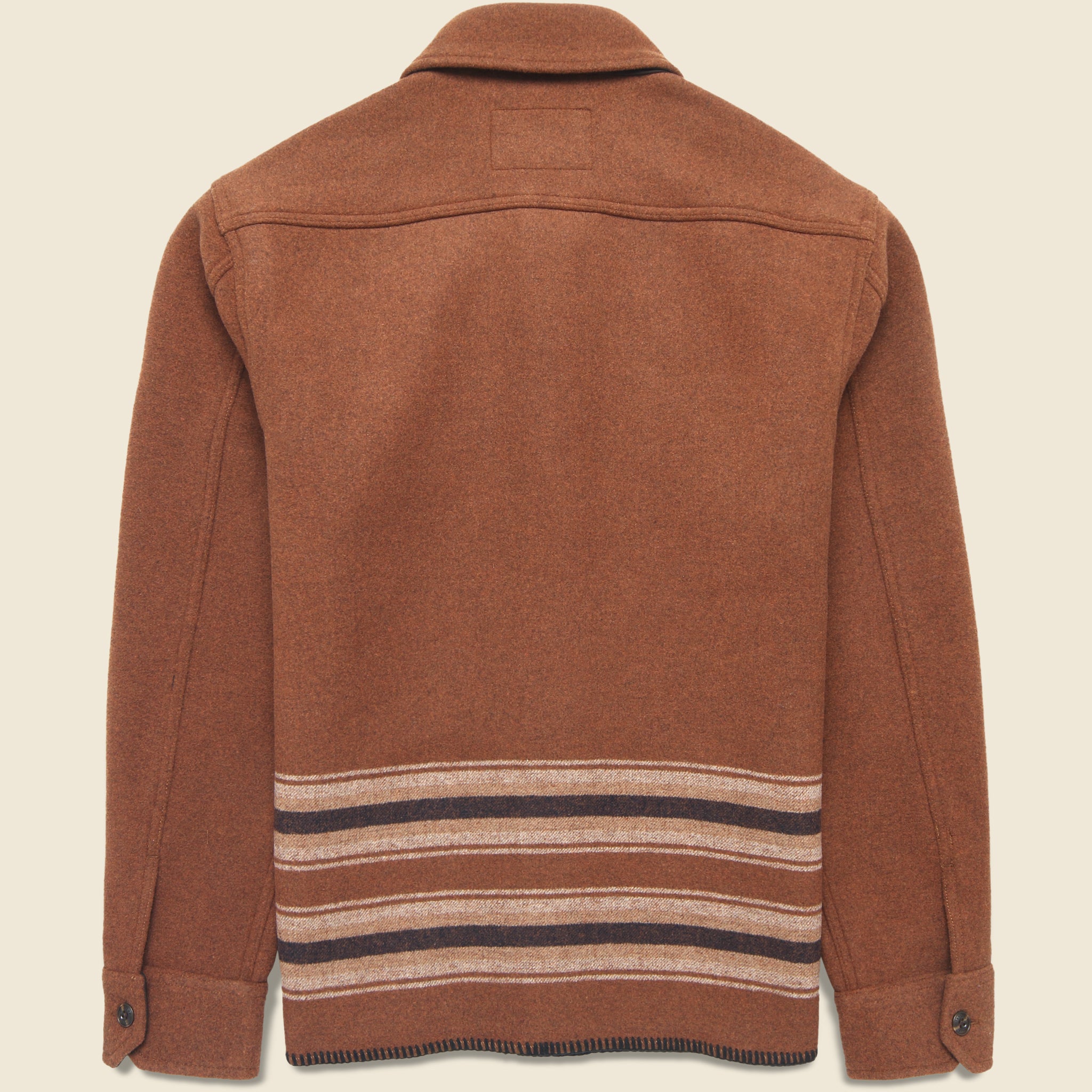 
                          Ranger Blanket Stripe Shirt Jacket - Tarnished Copper - Taylor Stitch - STAG Provisions - Outerwear - Shirt Jacket
                        