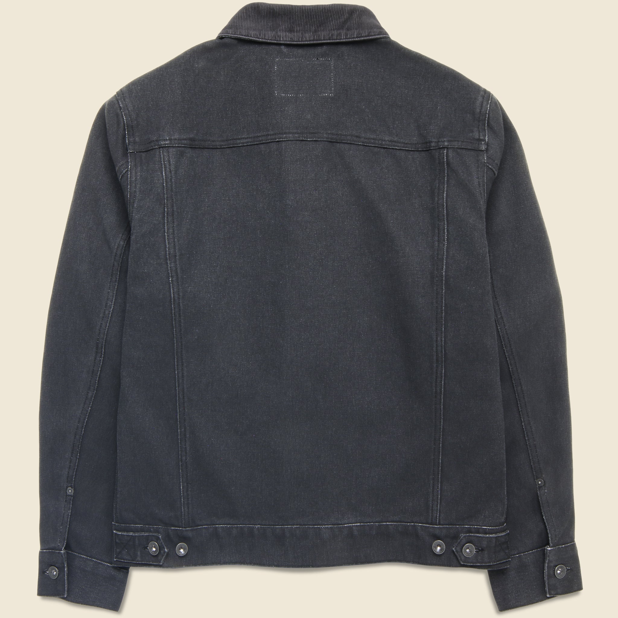 
                          Ryder Jacket - Coal Chipped Canvas - Taylor Stitch - STAG Provisions - Outerwear - Coat / Jacket
                        