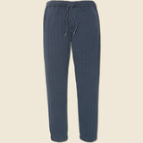 Apres Pant - Heather Midnight Quilted Jersey - Taylor Stitch - STAG Provisions - Pants - Lounge