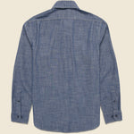 Foundry Shirt - Indigo Chambray - Taylor Stitch - STAG Provisions - Tops - L/S Woven - Solid