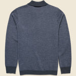 Newton Sweater Polo - Navy Birdseye - Taylor Stitch - STAG Provisions - Tops - Sweater