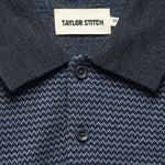 Newton Sweater Polo - Navy Birdseye - Taylor Stitch - STAG Provisions - Tops - Sweater
