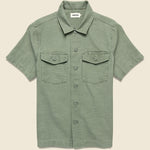 Surplus Shirt - Olive Sateen - Taylor Stitch - STAG Provisions - Tops - S/S Woven - Solid