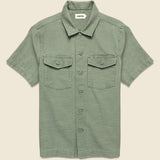 Surplus Shirt - Olive Sateen - Taylor Stitch - STAG Provisions - Tops - S/S Woven - Solid