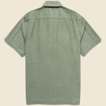 Surplus Shirt - Olive Sateen - Taylor Stitch - STAG Provisions - Tops - S/S Woven - Solid