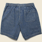7" Breakwater Short - Washed Indigo Chambray - Taylor Stitch - STAG Provisions - Shorts - Lounge