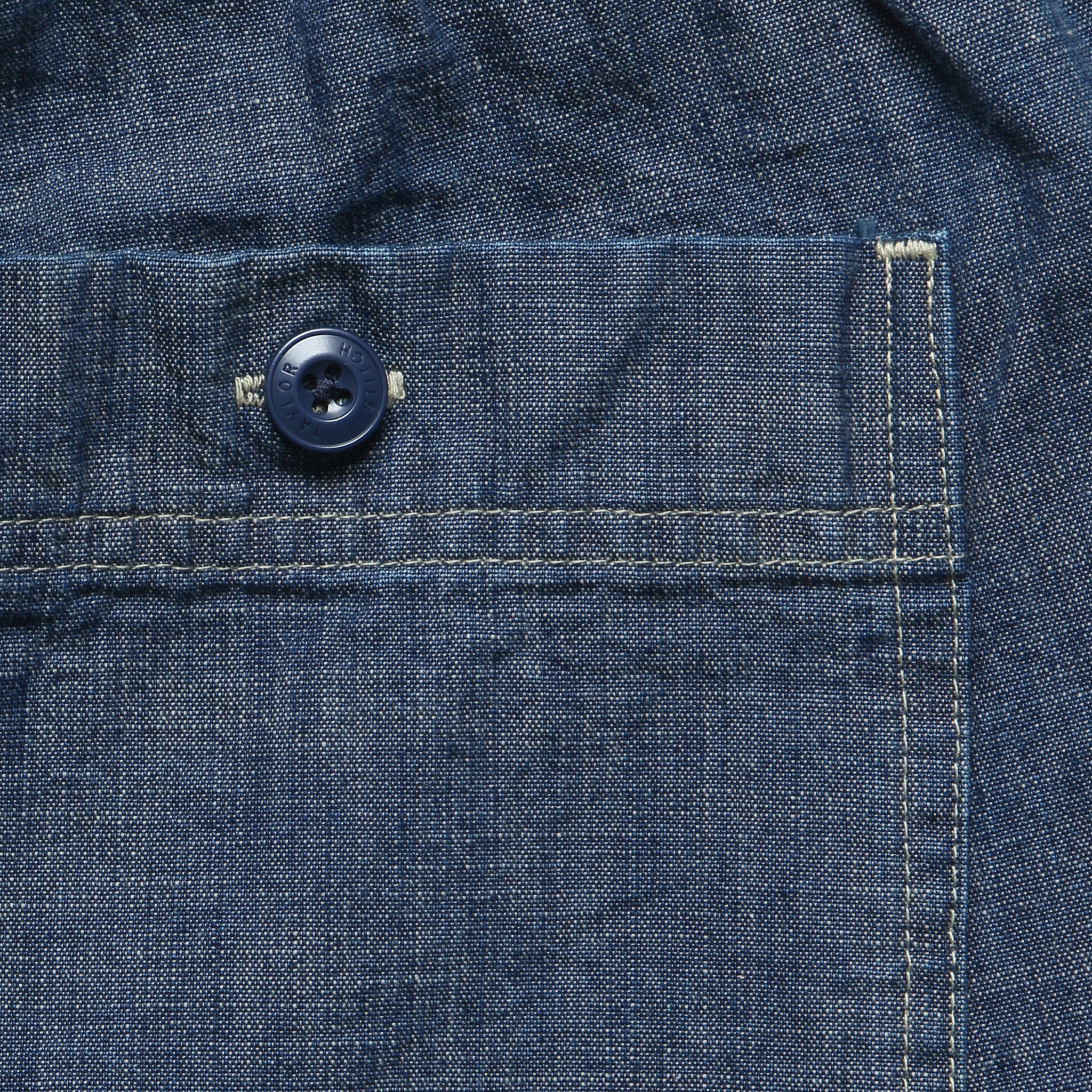 7" Breakwater Short - Washed Indigo Chambray - Taylor Stitch - STAG Provisions - Shorts - Lounge