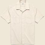 Pincord Conrad Shirt - Oat - Taylor Stitch - STAG Provisions - Tops - S/S Woven - Solid