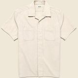 Pincord Conrad Shirt - Oat - Taylor Stitch - STAG Provisions - Tops - S/S Woven - Solid