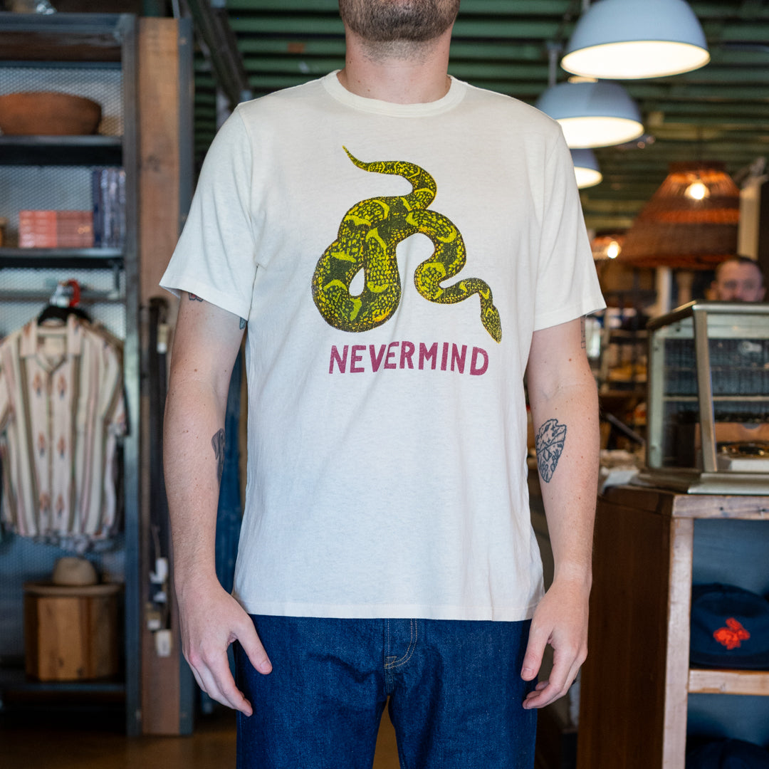 
                          Nevermind Tee - Vintage White - Imogene + Willie - STAG Provisions - Tops - S/S Tee - Graphic
                        