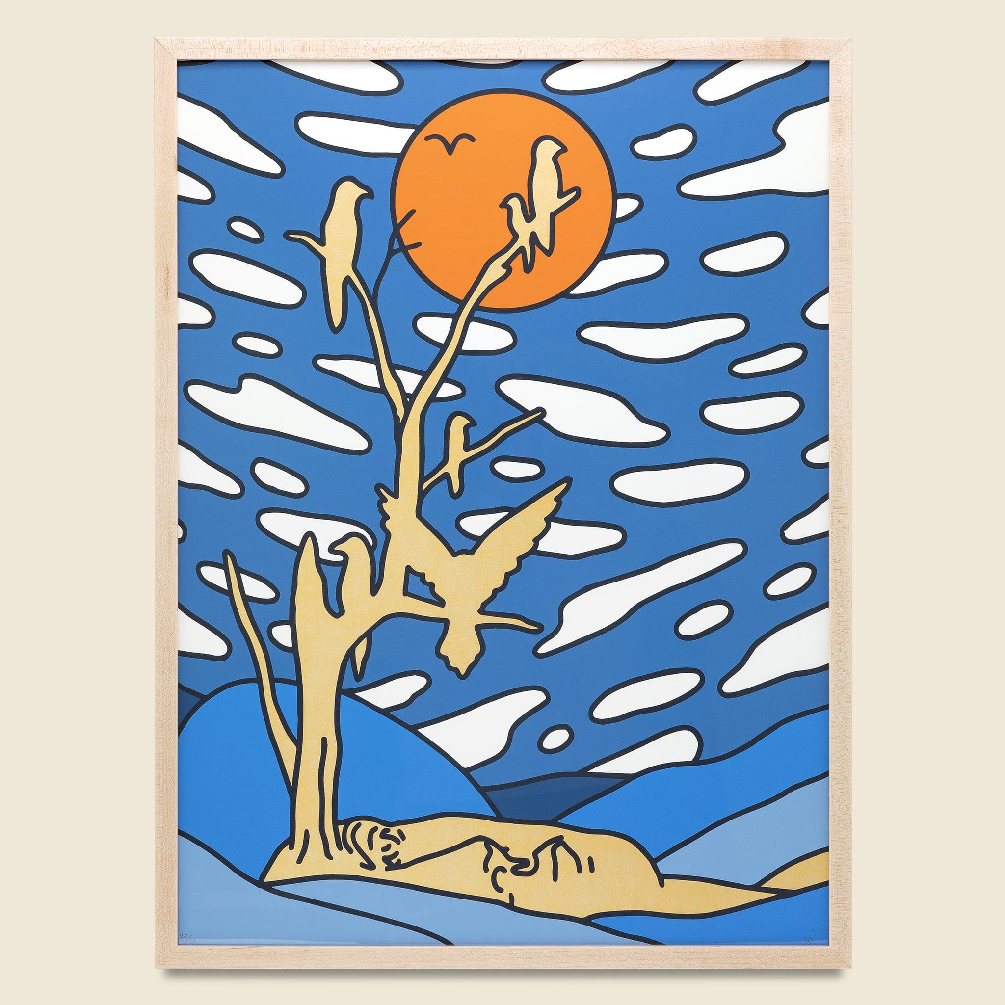 Thoughts Take Flight Limited Edition Print - Tom Jean Webb - STAG Provisions - Home - Art & Accessories - Print
