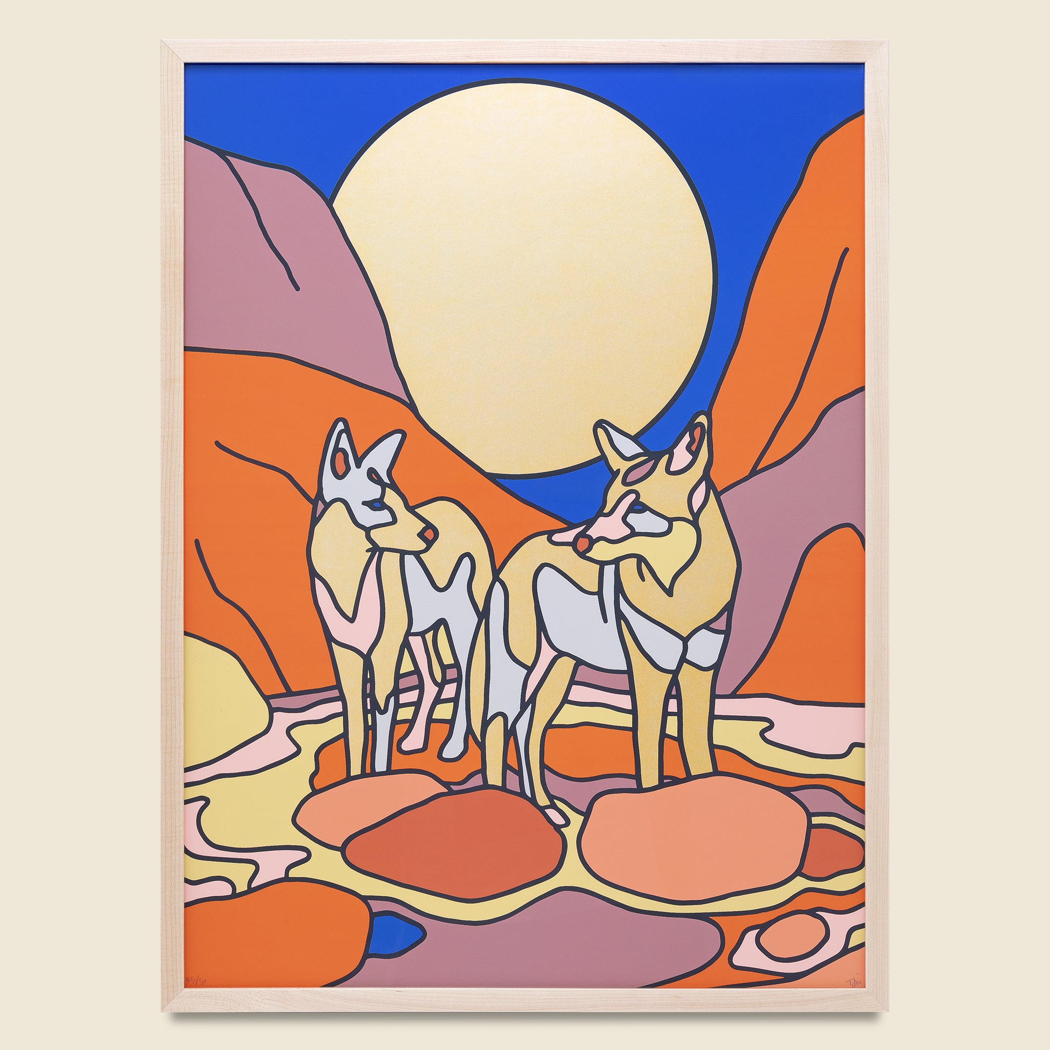Canines Limited Edition Print - Tom Jean Webb - STAG Provisions - Home - Art & Accessories - Print