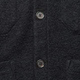 Wool Fleece Cardigan - Black - Universal Works - STAG Provisions - Tops - Sweater