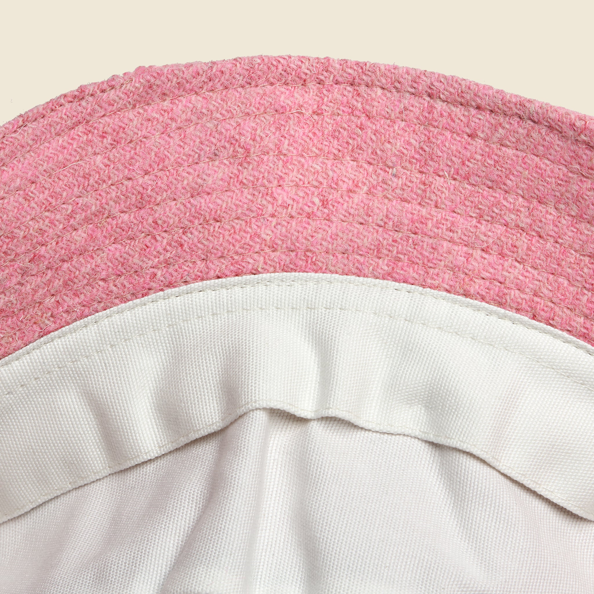 Harris Tweed Bucket Hat - Pink - Universal Works - STAG Provisions - Accessories - Hats