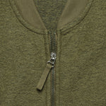 Wool Fleece Zip Waistcoat - Lovat - Universal Works - STAG Provisions - Outerwear - Vest