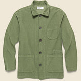 Bakers Fine Cord Overshirt - Olive - Universal Works - STAG Provisions - Tops - L/S Woven - Overshirt