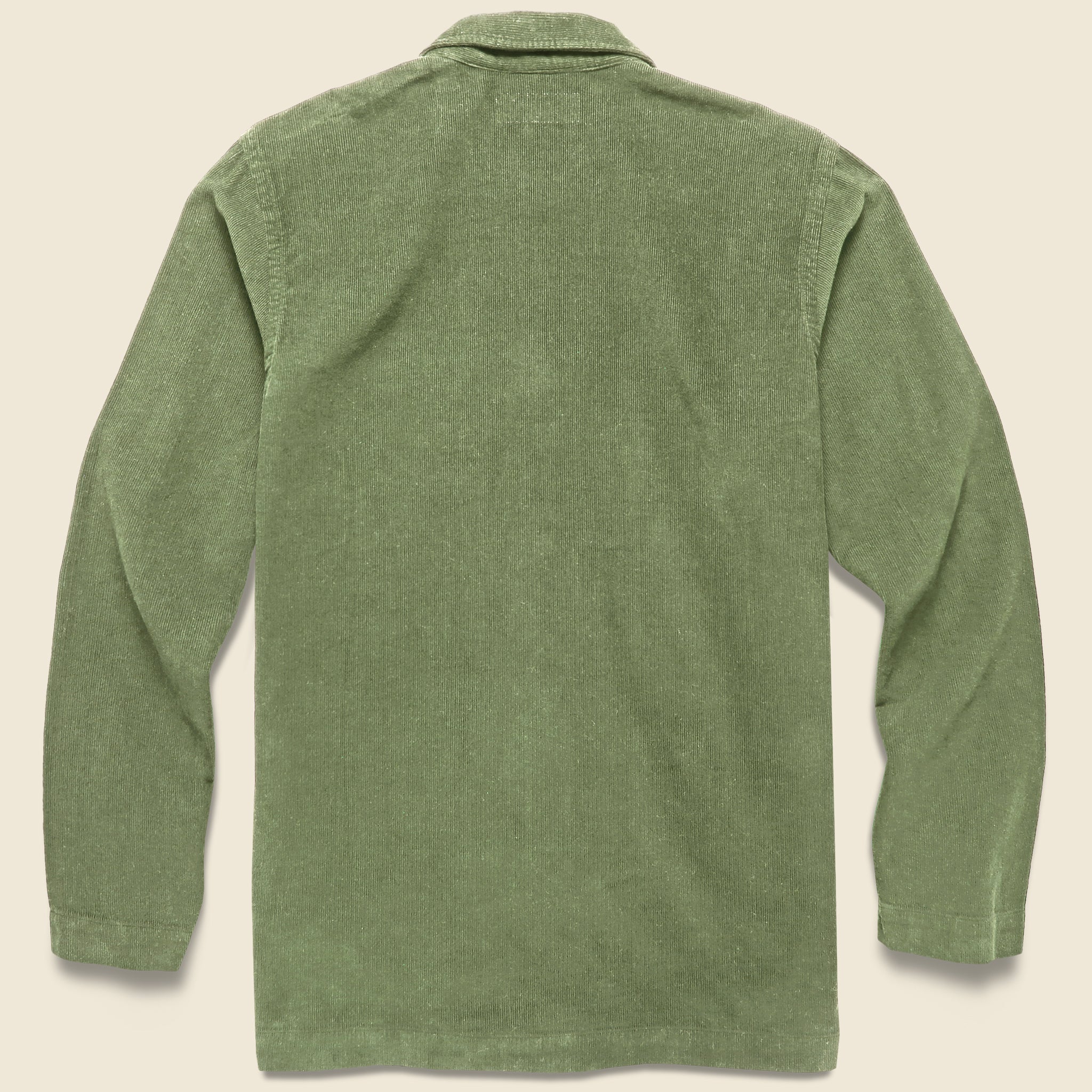 
                          Bakers Fine Cord Overshirt - Olive - Universal Works - STAG Provisions - Tops - L/S Woven - Overshirt
                        