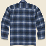 Easy Overshirt - Navy Check - Universal Works - STAG Provisions - Tops - L/S Woven - Overshirt