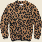 Montero Fleece Cardigan - Cumin - Universal Works - STAG Provisions - Tops - Sweater