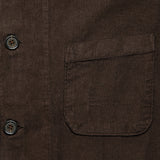 Bakers Fine Cord Overshirt - Brown - Universal Works - STAG Provisions - Tops - L/S Woven - Overshirt