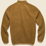 Wool Fleece Cardigan - Mustard - Universal Works - STAG Provisions - Tops - Sweater