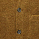 Wool Fleece Cardigan - Mustard - Universal Works - STAG Provisions - Tops - Sweater