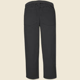 Hi-Water Trouser - Black Twill - Universal Works - STAG Provisions - Pants - Twill
