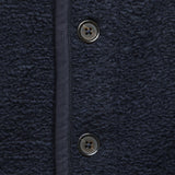 Alvar Fleece Lancaster Jacket - Navy - Universal Works - STAG Provisions - Outerwear - Coat / Jacket