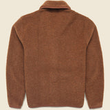 Alvar Fleece Lancaster Jacket - Cumin - Universal Works - STAG Provisions - Outerwear - Coat / Jacket