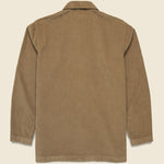 Fine Cord Bakers Overshirt - Khaki - Universal Works - STAG Provisions - Tops - L/S Woven - Overshirt