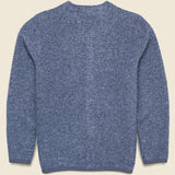 Wool Fleece Cardigan - Slate Blue - Universal Works - STAG Provisions - Tops - Sweater