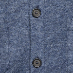 Wool Fleece Cardigan - Slate Blue - Universal Works - STAG Provisions - Tops - Sweater