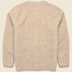 Wool Fleece Cardigan - Fawn - Universal Works - STAG Provisions - Tops - Sweater